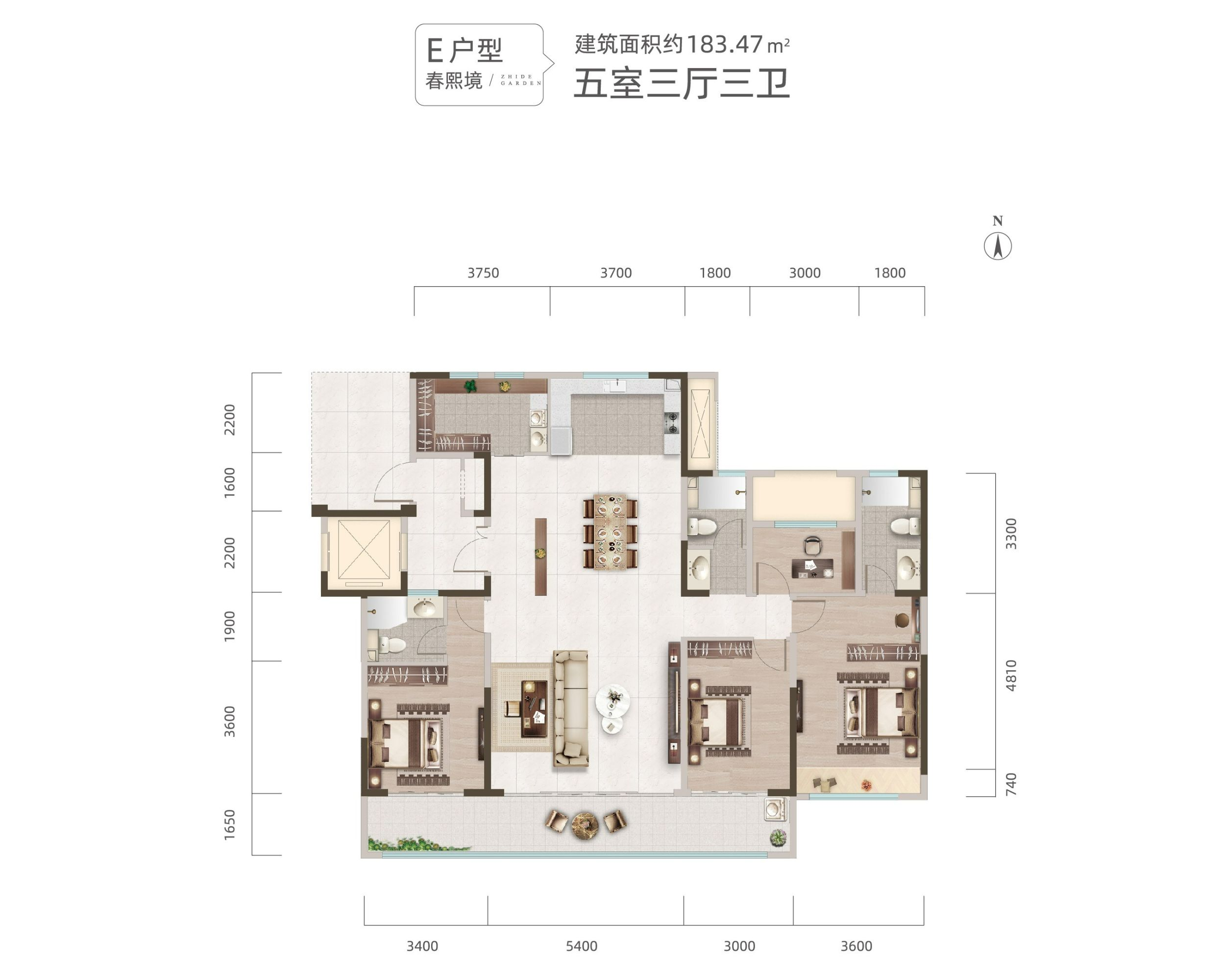 183户型