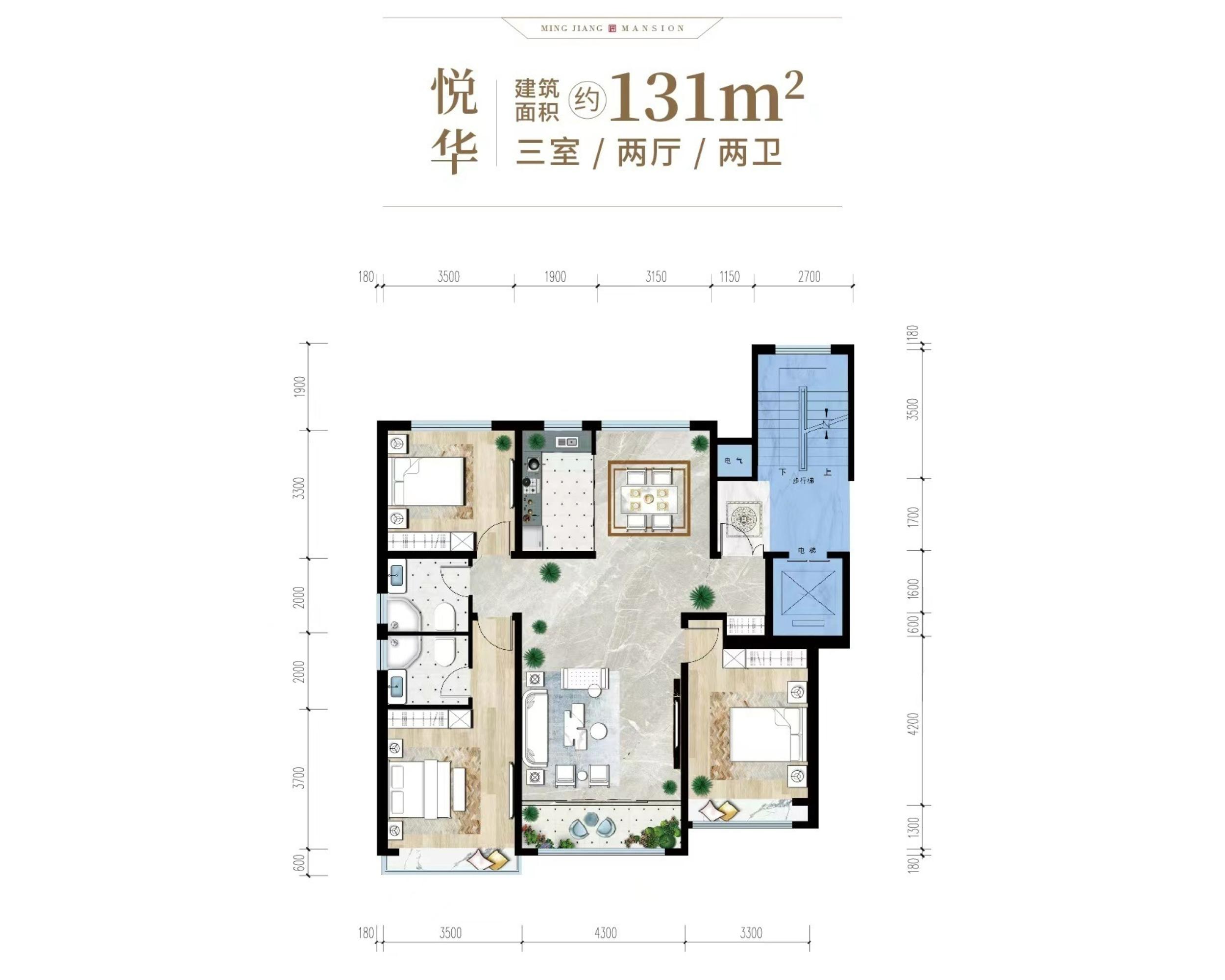 131户型 